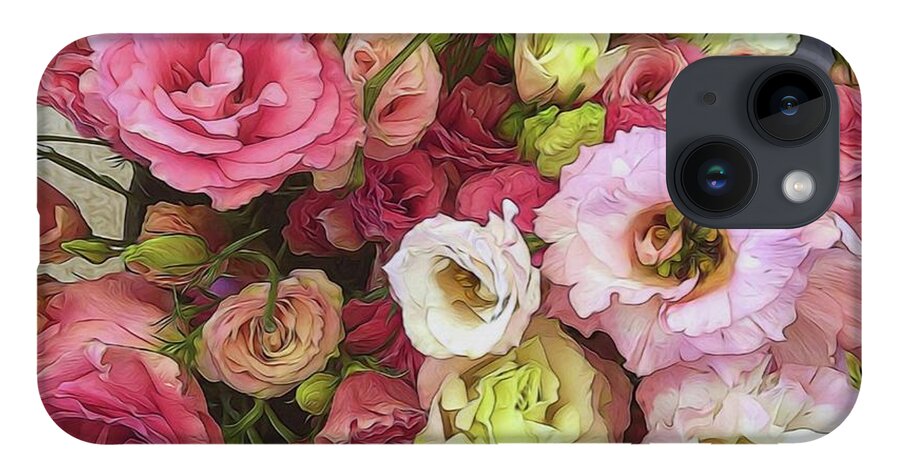 Pink Lisianthus - Phone Case