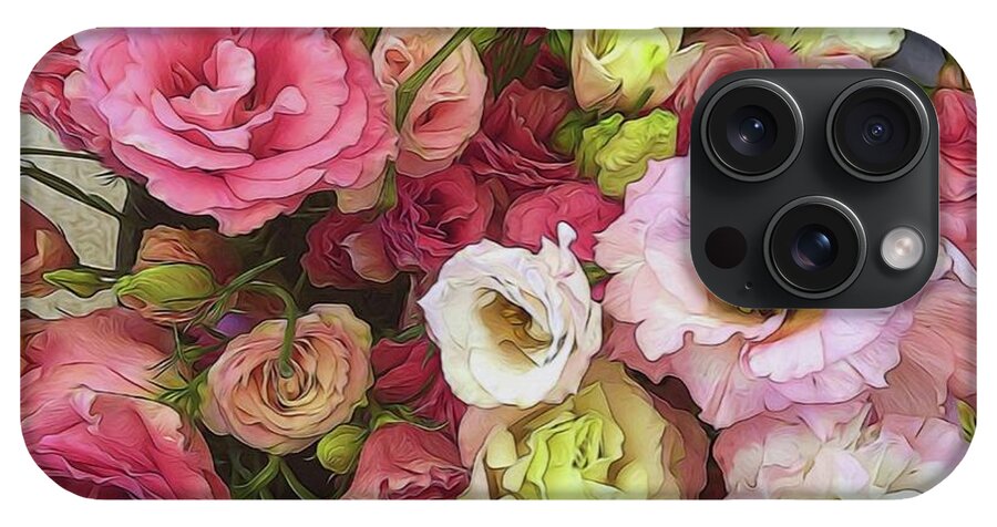 Pink Lisianthus - Phone Case