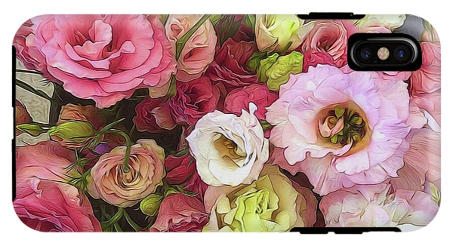 Pink Lisianthus - Phone Case