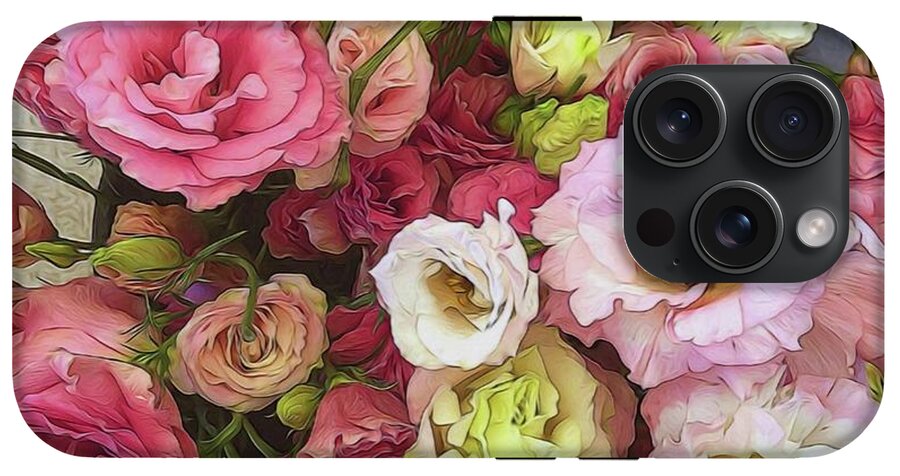 Pink Lisianthus - Phone Case