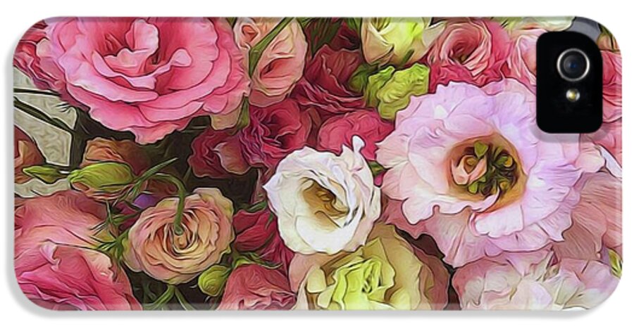 Pink Lisianthus - Phone Case