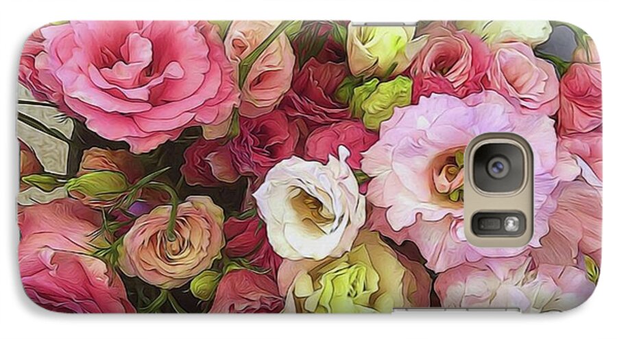 Pink Lisianthus - Phone Case