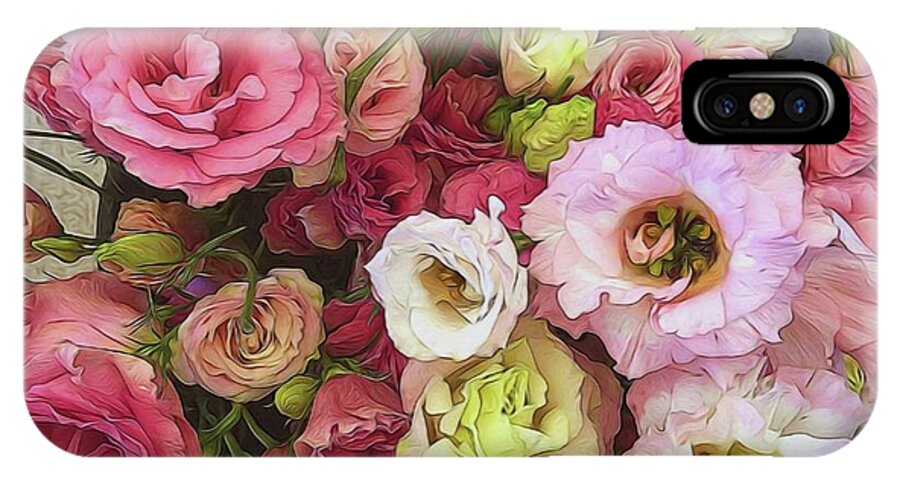 Pink Lisianthus - Phone Case