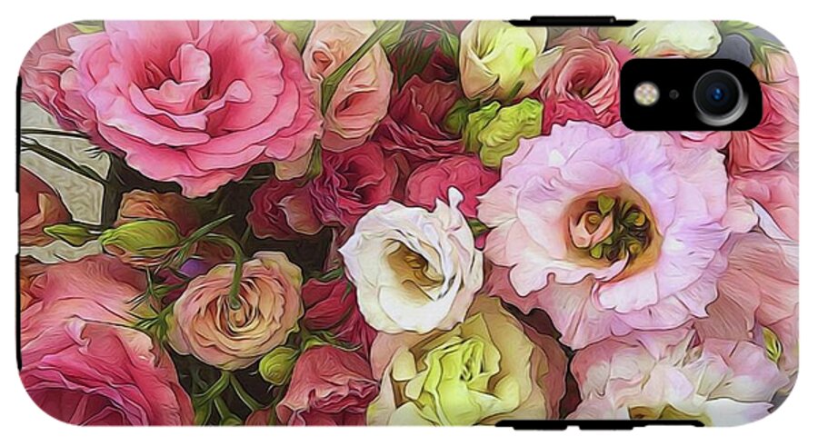 Pink Lisianthus - Phone Case