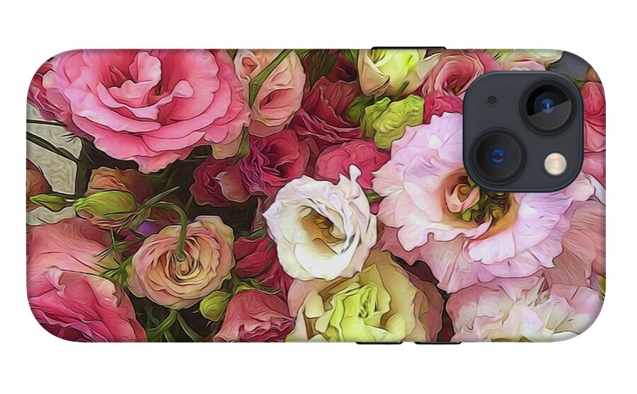 Pink Lisianthus - Phone Case