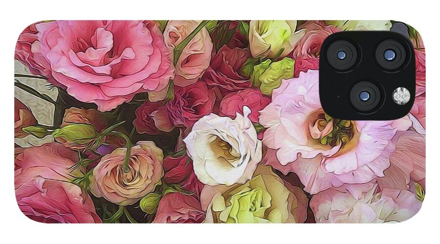 Pink Lisianthus - Phone Case