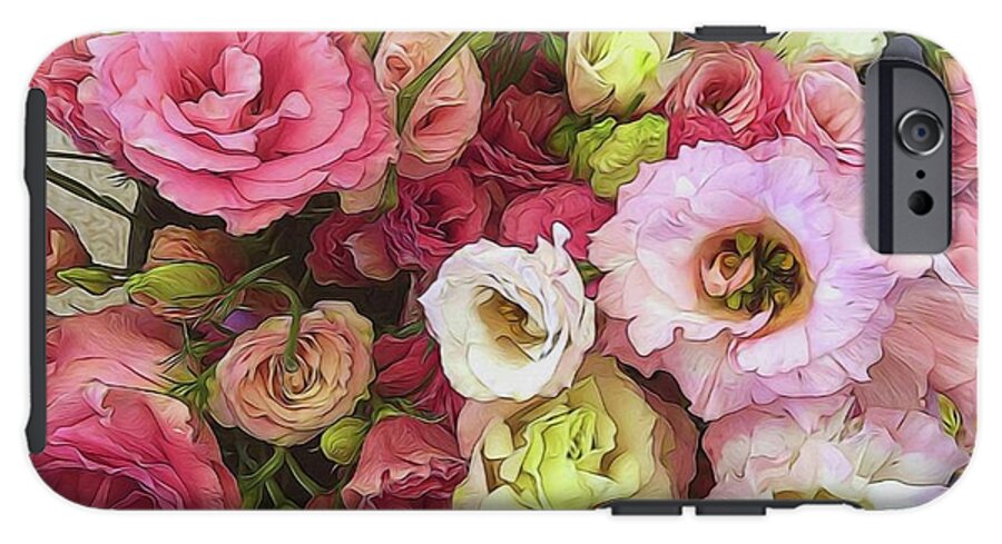 Pink Lisianthus - Phone Case