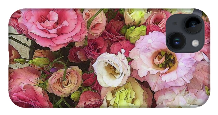 Pink Lisianthus - Phone Case