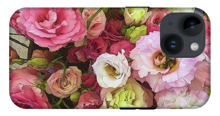 Pink Lisianthus - Phone Case
