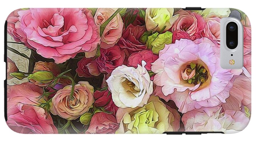 Pink Lisianthus - Phone Case