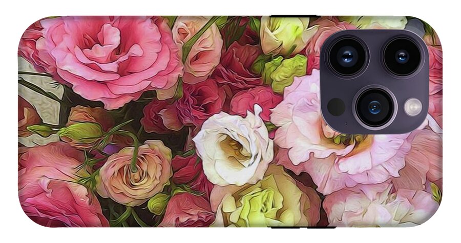 Pink Lisianthus - Phone Case