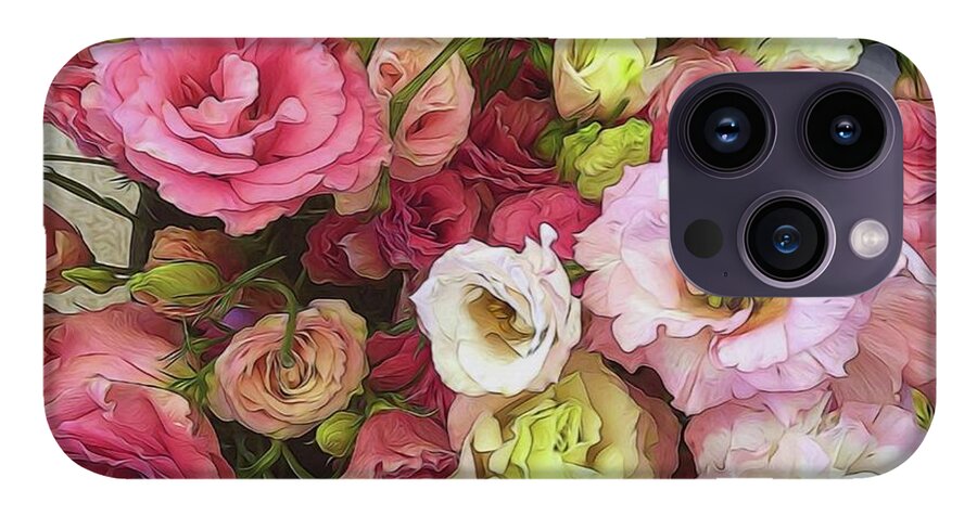 Pink Lisianthus - Phone Case