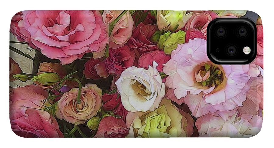 Pink Lisianthus - Phone Case