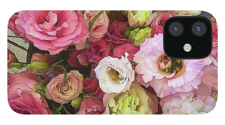 Pink Lisianthus - Phone Case
