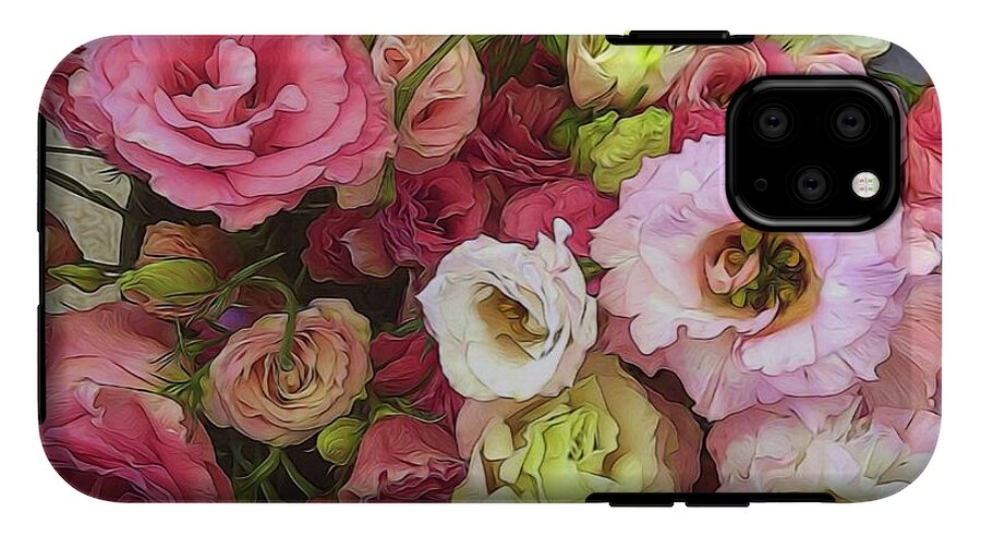 Pink Lisianthus - Phone Case