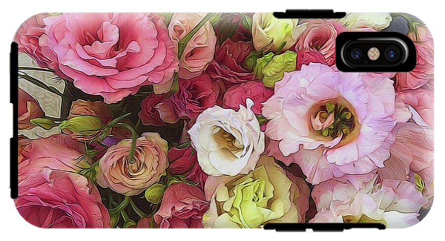 Pink Lisianthus - Phone Case