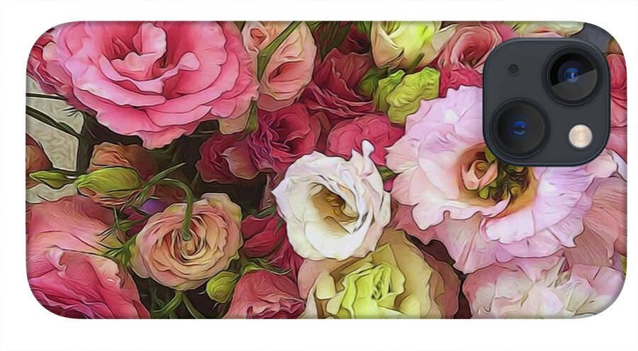 Pink Lisianthus - Phone Case