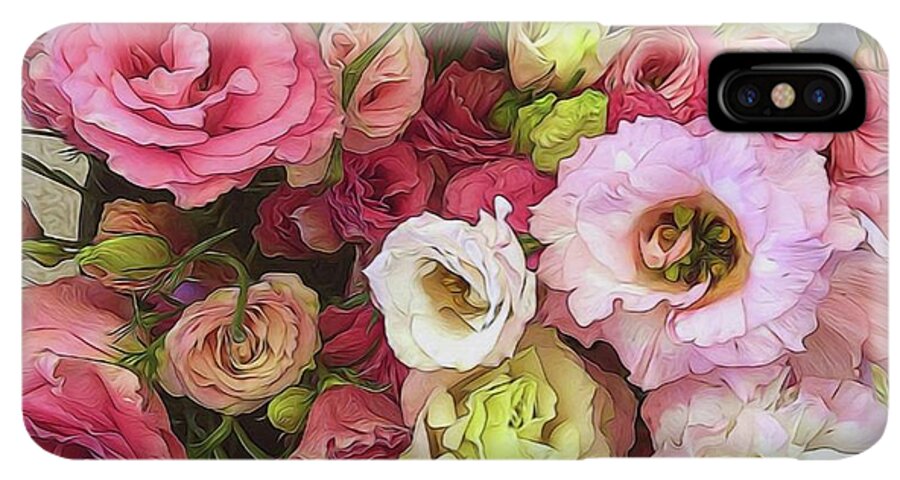 Pink Lisianthus - Phone Case