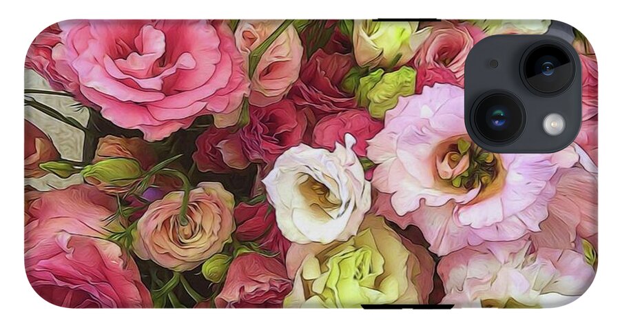 Pink Lisianthus - Phone Case