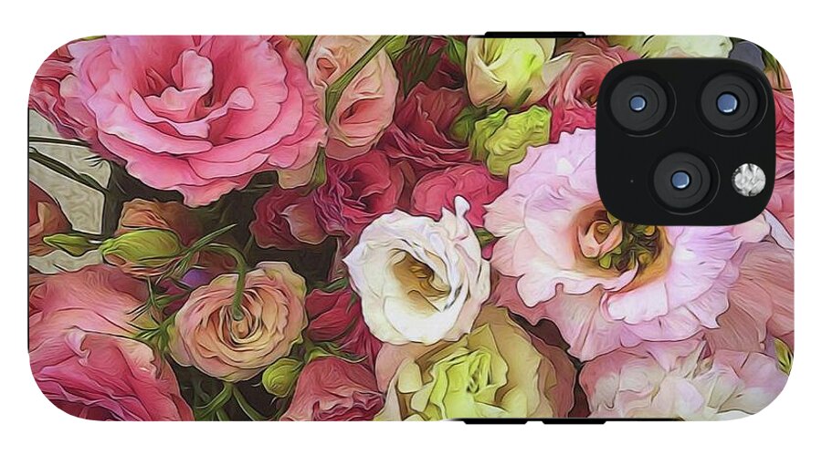 Pink Lisianthus - Phone Case