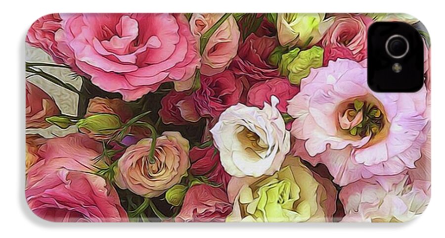 Pink Lisianthus - Phone Case