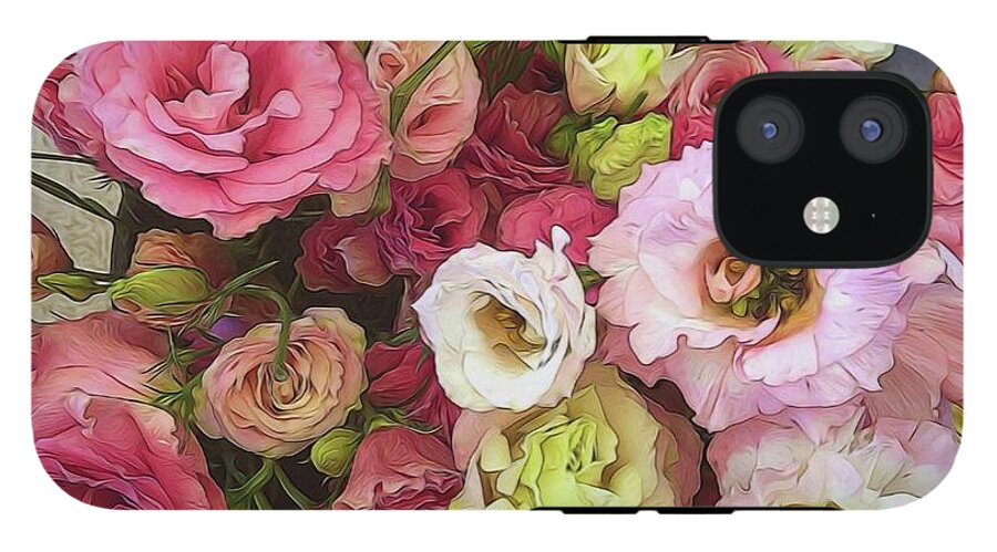 Pink Lisianthus - Phone Case