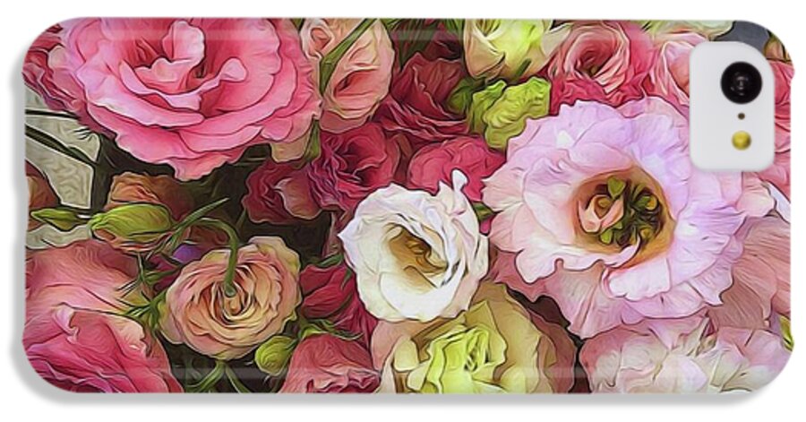 Pink Lisianthus - Phone Case