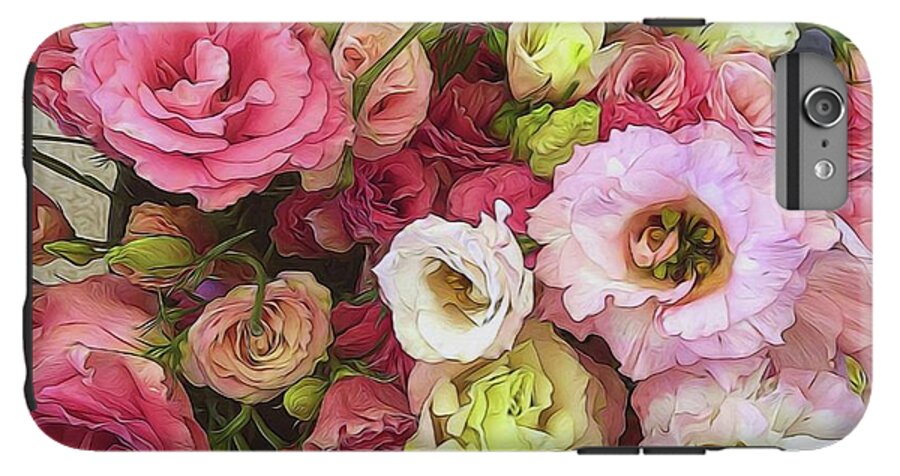 Pink Lisianthus - Phone Case