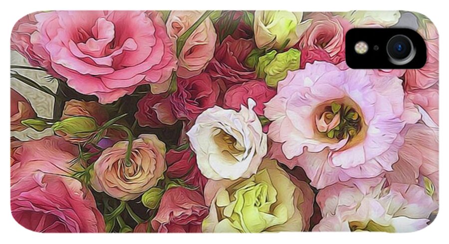 Pink Lisianthus - Phone Case