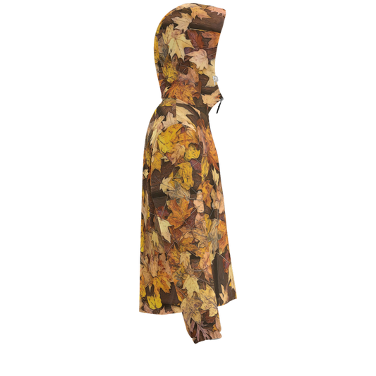 Late October Leaves No 3 Unisex Lightweight Hooded Windbreaker- Water Resistant