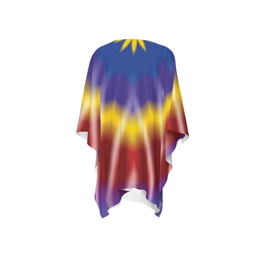 Rainbow Tie Dye Women's Silky-like Wrap-Ultra-Soft and Smooth