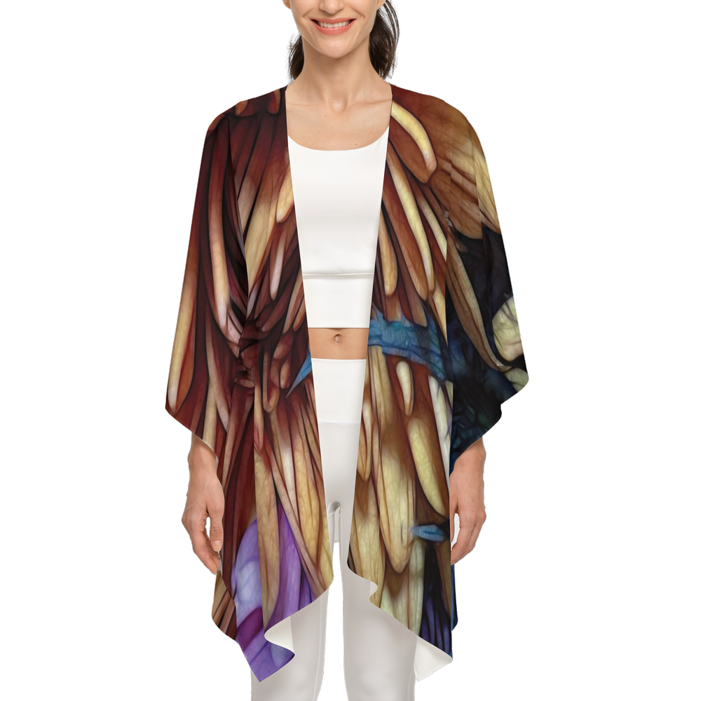 October Flowers 8 Women's Silky-like Wrap-Ultra-Soft and Smooth