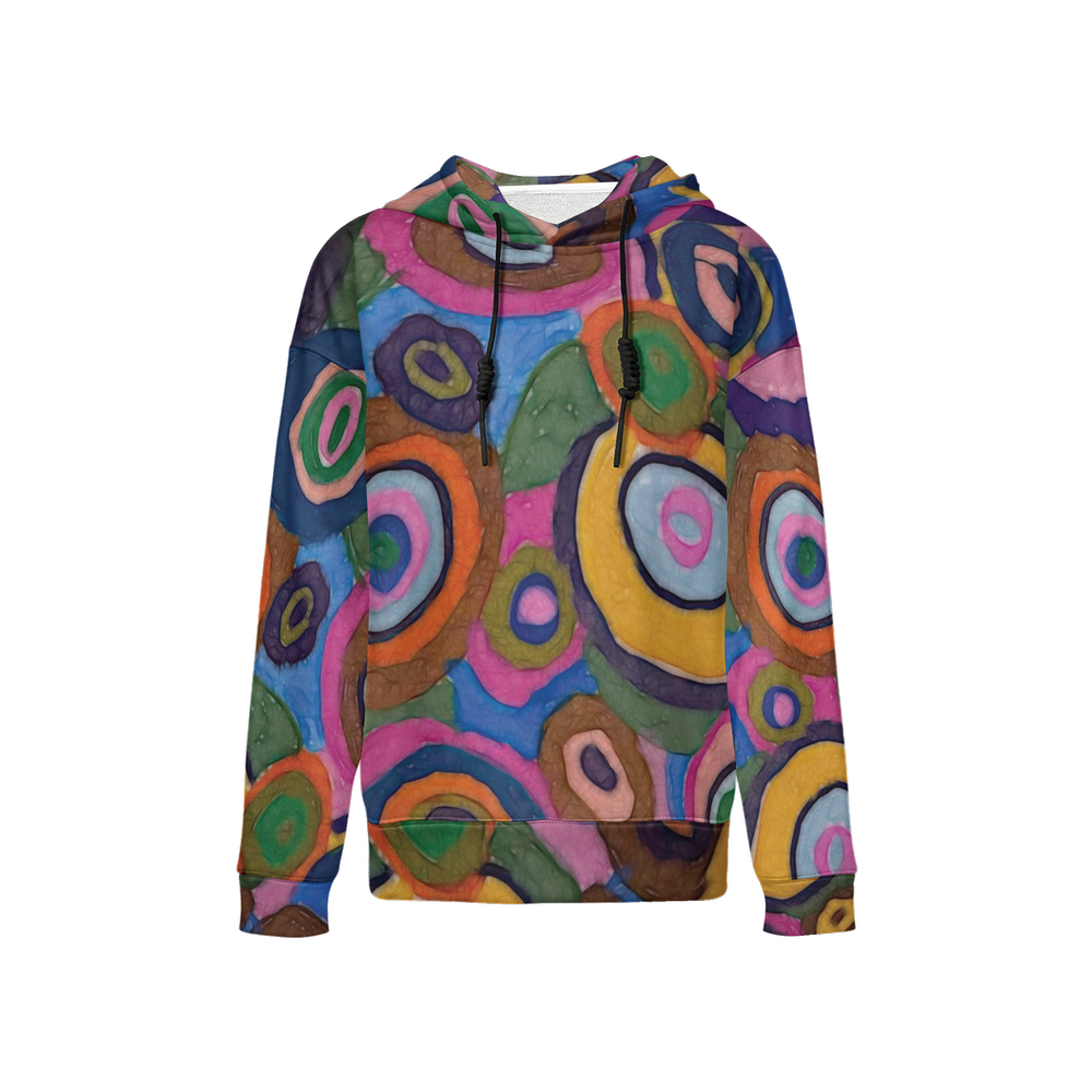 Warm Autumn Bubbles Women's Relaxed Fit Hoodie-Super Heavy 375g