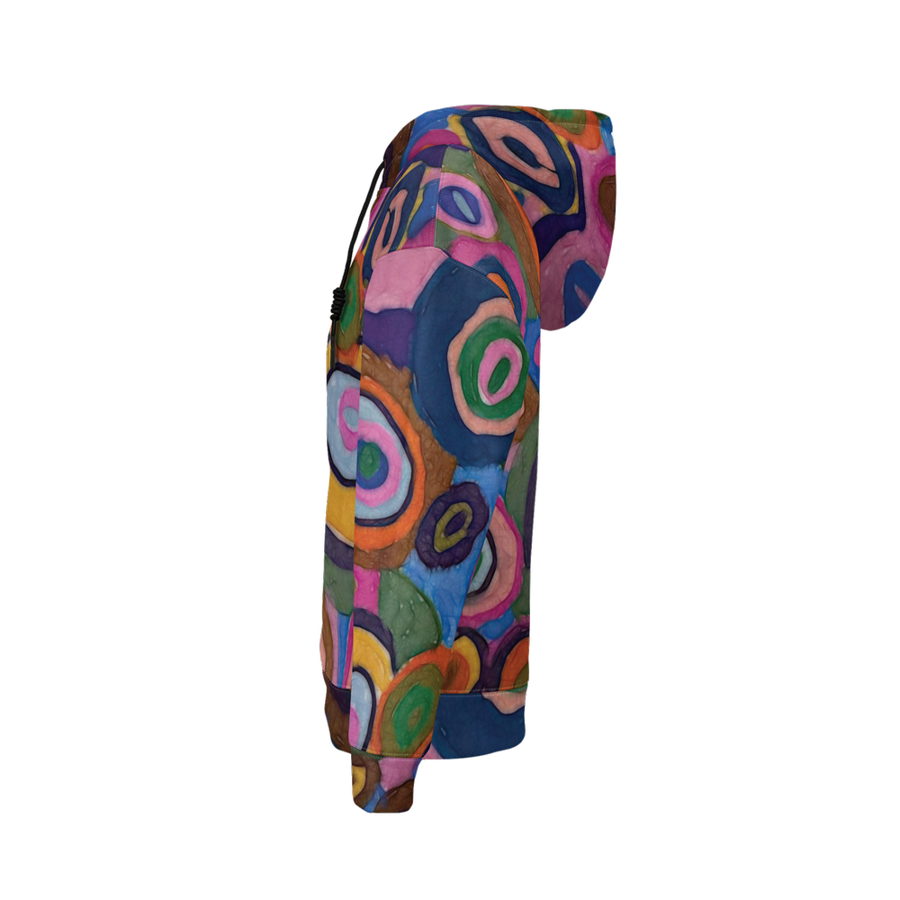 Warm Autumn Bubbles Women's Relaxed Fit Hoodie-Super Heavy 375g