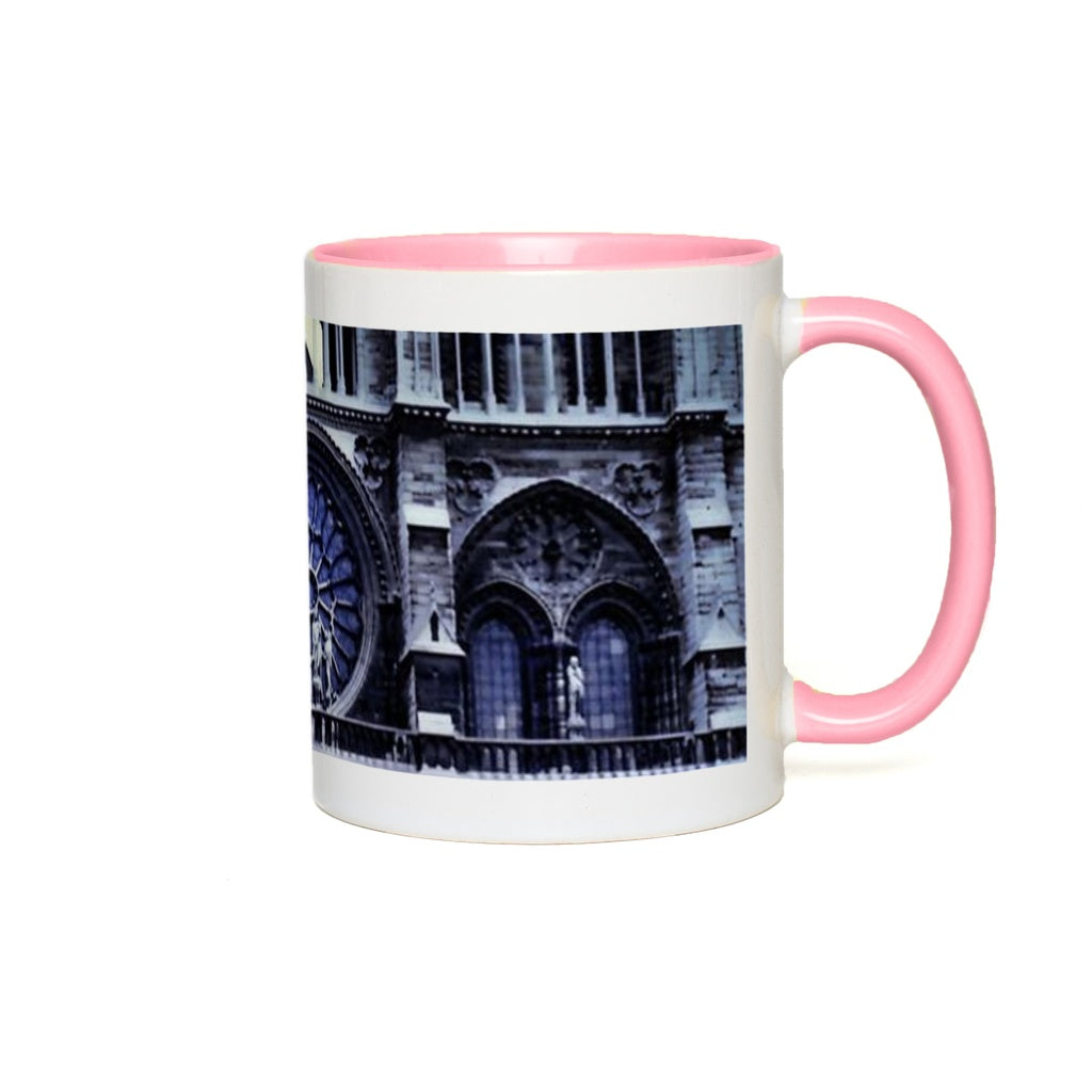 Cathedral Windows Dark Accent Mugs
