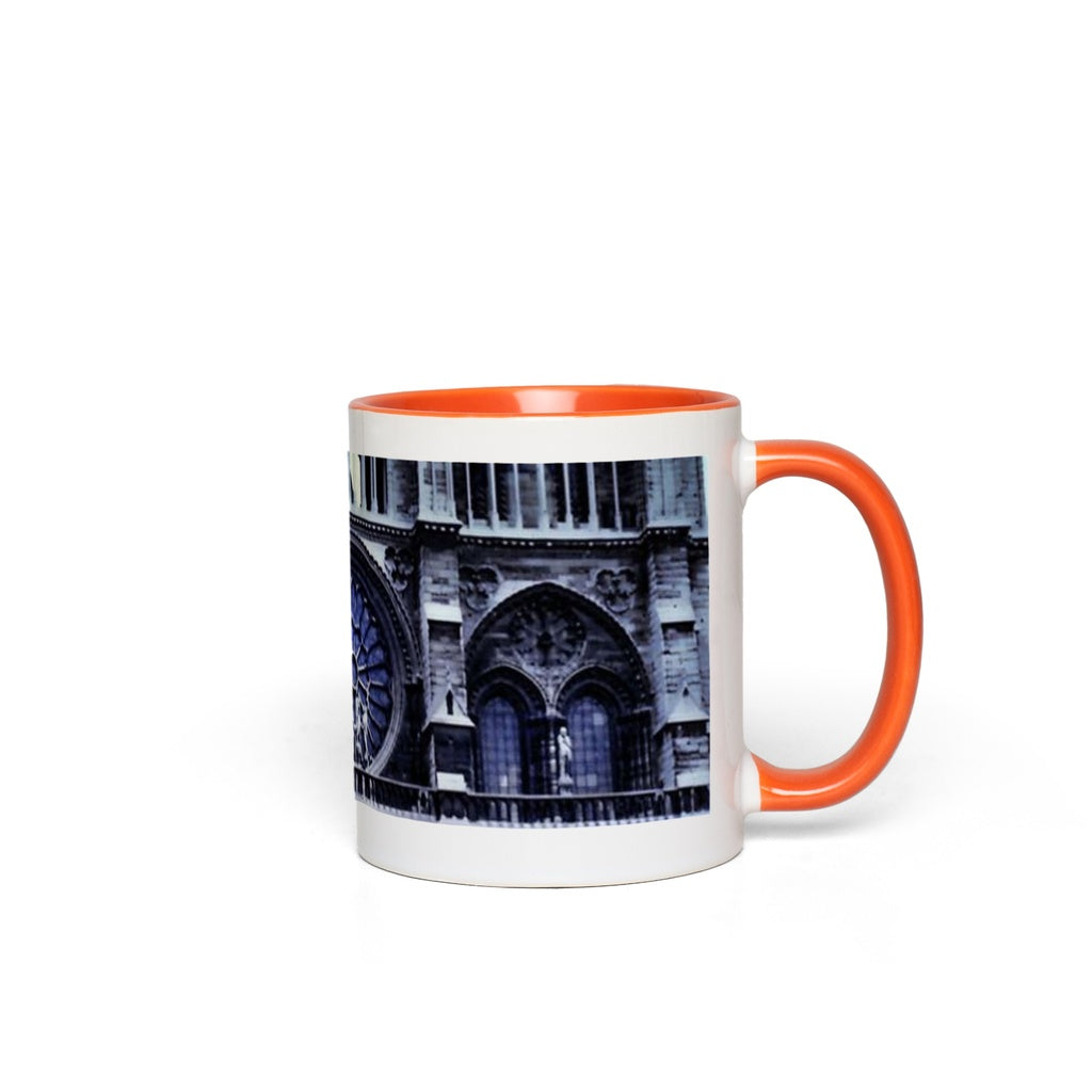 Cathedral Windows Dark Accent Mugs