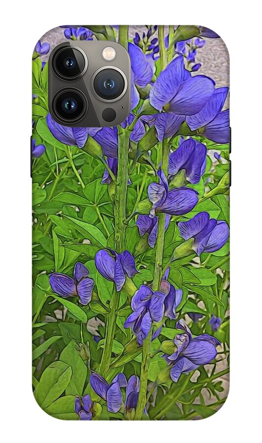 Purple Flowers - Phone Case
