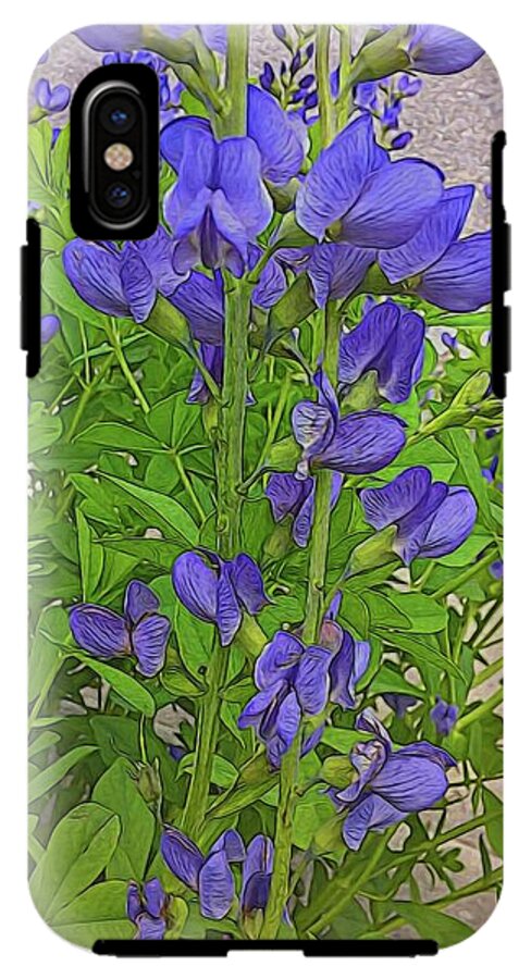 Purple Flowers - Phone Case