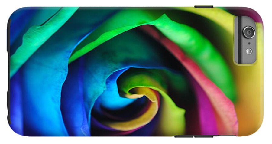 Rainbow Rose 17 - Phone Case