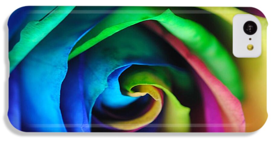 Rainbow Rose 17 - Phone Case