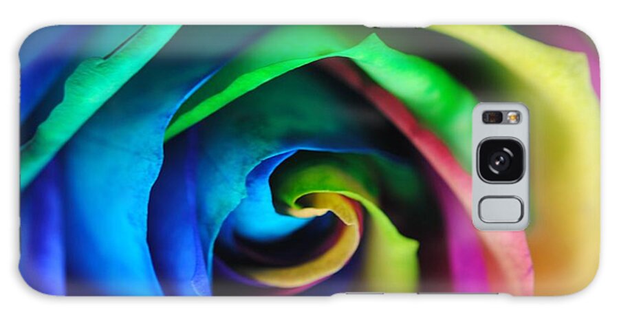 Rainbow Rose 17 - Phone Case