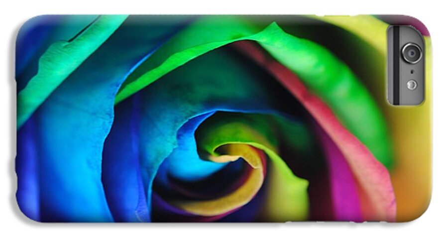Rainbow Rose 17 - Phone Case