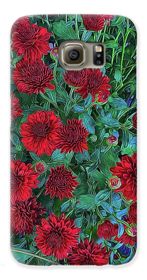 Red Mums - Phone Case