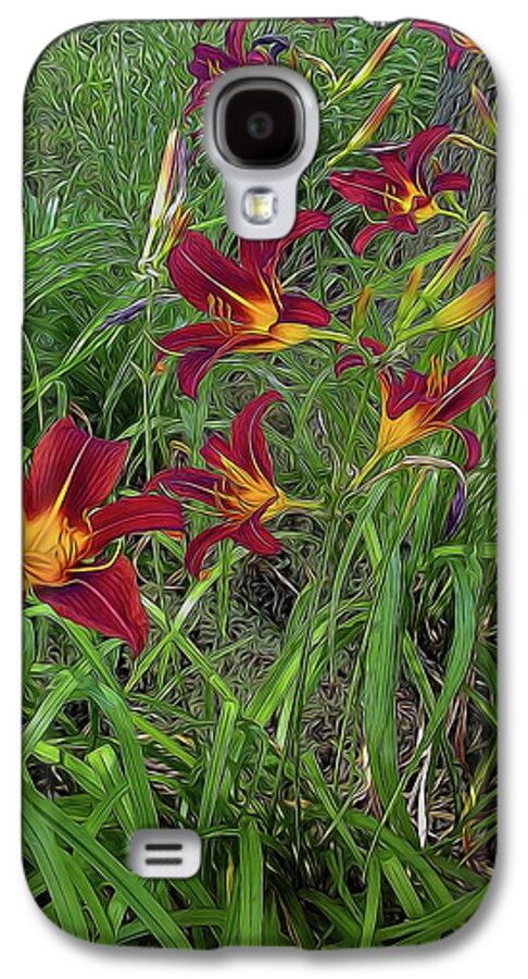 Red Tigerlily Garden - Phone Case