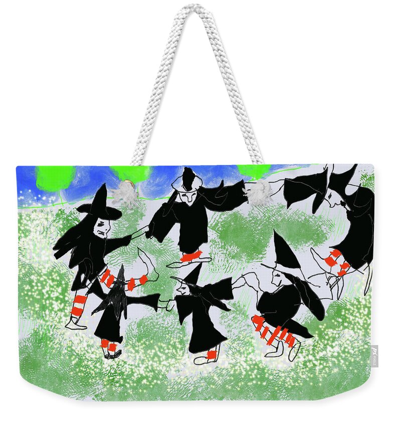 Six Witches Dancing - Weekender Tote Bag
