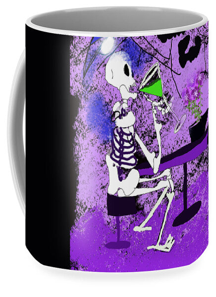 Skeleton Sipping Margarita - Mug