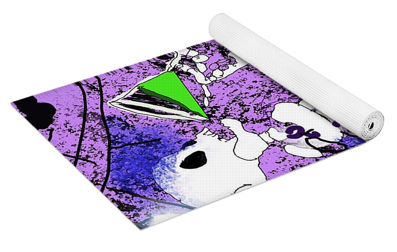 Skeleton Sipping Margarita - Yoga Mat