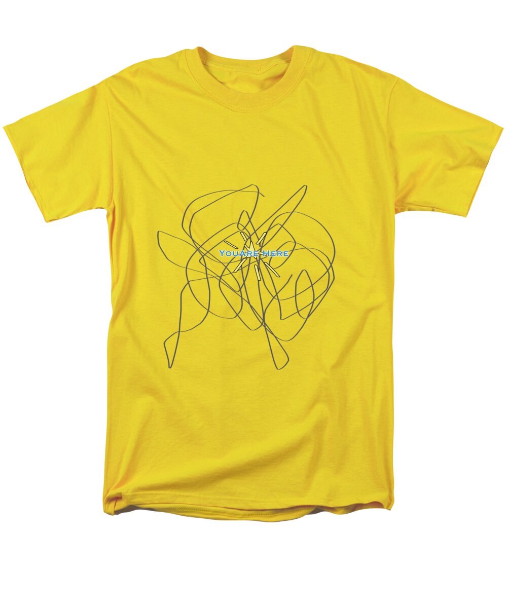 String Theory Humor - Men's T-Shirt (Regular Fit)