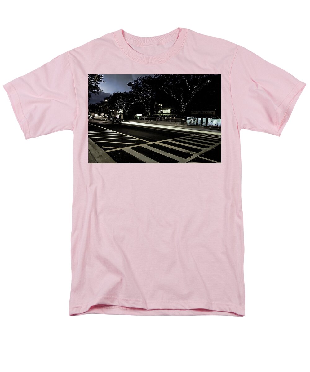 Summer Light Trail In An Antioch Evening - Men's T-Shirt (Regular Fit)