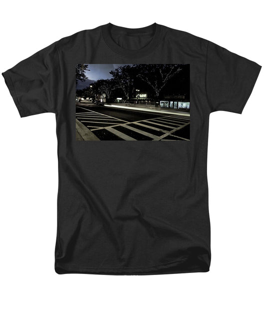 Summer Light Trail In An Antioch Evening - Men's T-Shirt (Regular Fit)
